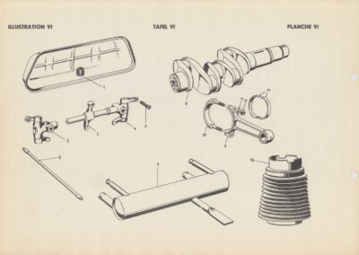 Porsche 356 pre A – Motor onderdelen catalogus - Image 7