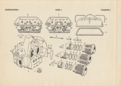 Porsche 356 pre A – Motor onderdelen catalogus - Image 3