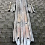 Compleet set VW T1 Samba dakrailsen / geleiders