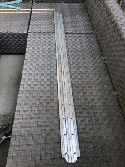 Compleet set VW T1 Samba dakrailsen / geleiders - Image 3