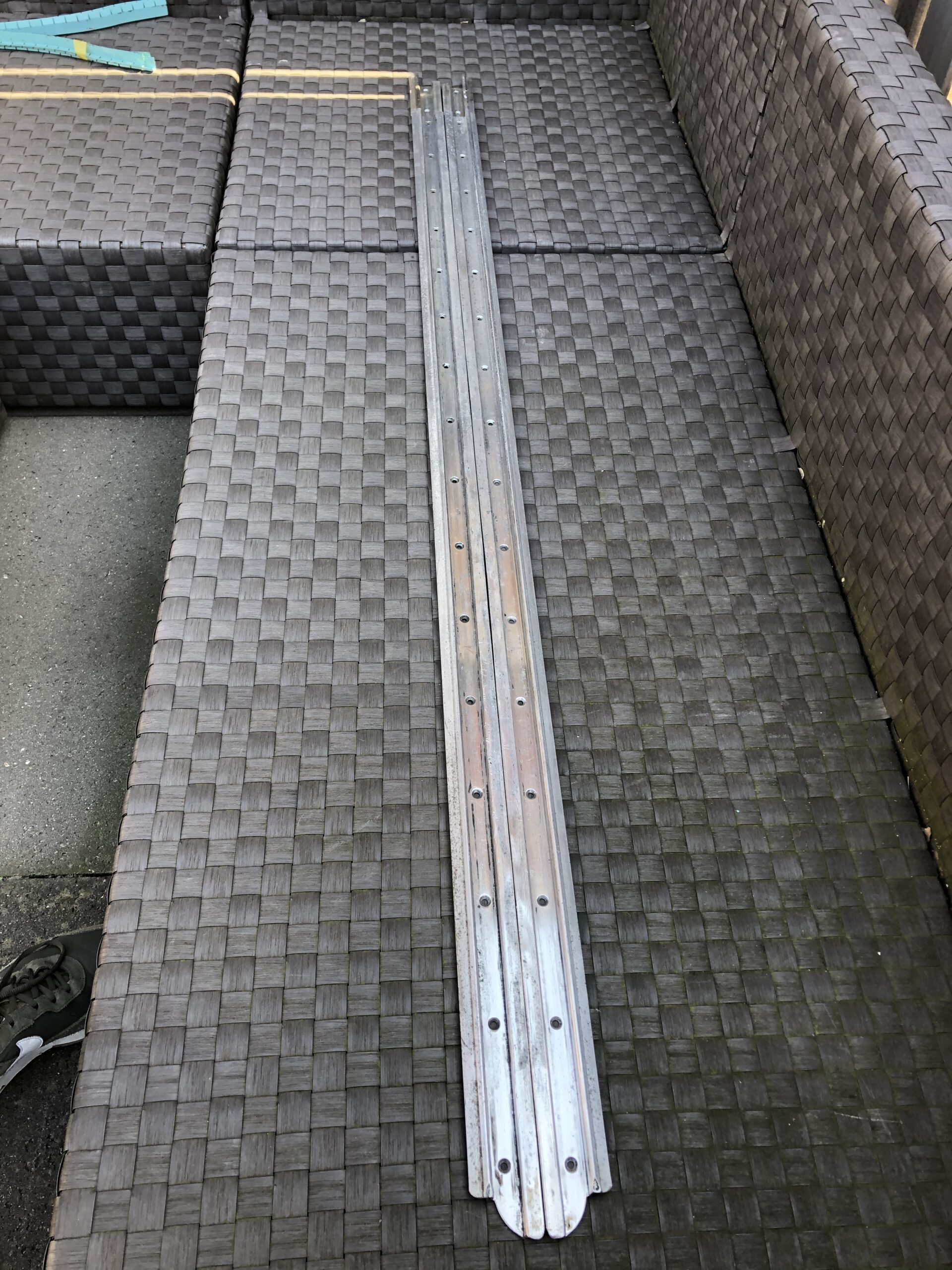 Compleet set VW T1 Samba dakrailsen / geleiders - Image 3